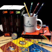 CINEREPLICAS Harry Potter Hogwarts Houses Stationery Set Notebook