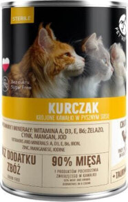 Pet Republic KOT STERILE puszka KURA sos /6 400g