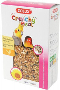 Корма и витамины для птиц Zolux CRUNCHY MEAL parrot food 800 g