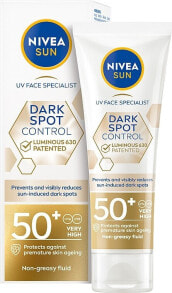 Sonnenschutz-Fluid Kontrolle dunkler Flecken - Nivea Sun UV Face Specialist Dark Spot Control SPF 50+ Sun Fluid