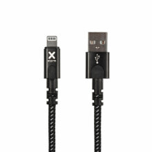 Купить компьютерные кабели и коннекторы Xtorm: Кабель USB—Lightning Xtorm CX2021 Чёрный 3 m