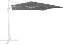 Beliani Parasol ogrodowy 250 x 250 cm ciemnoszary MONZA (86109)