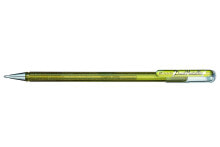 Pentel Hybrid Dual Metallic Гелевая ручка с колпачком Золото, Металлический Fine 1 шт K110-DXX