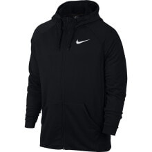 Мужские спортивные худи Мужская толстовка на молнии с капюшоном спортивная черная Nike M NK Dry Hoodie FZ Fleece