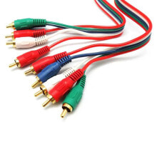 EUROCONNEX 5xRCA RGB Cable 5 m