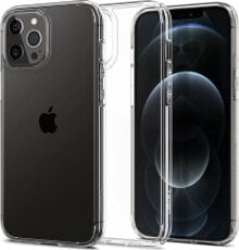 чехол силиконовый прозрачный IPHONE 12 PRO MAX Spigen