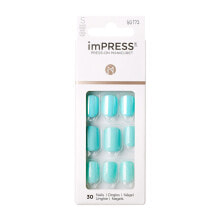 Товар для дизайна ногтей Kiss Self-adhesive nails imPRESS Nails Rain Check 30 pcs