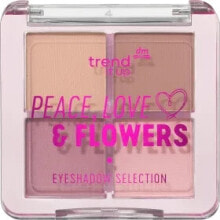 Lidschatten Palette Peace, Love & Flowers Selection 010, 1 St