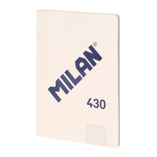 MILAN Glued Notebook Grid Paper 48 A4 Sheets 1918 Series