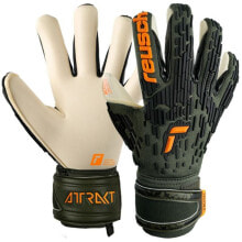 Вратарские перчатки для футбола goalkeeper gloves Reusch Attrakt Freegel Gold XM 5370935 5556
