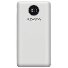 Внешние аккумуляторы для телефонов aDATA P20000QCD внешний аккумулятор Литий-полимерная (LiPo) 20000 mAh Белый AP20000QCD-DGT-CWH