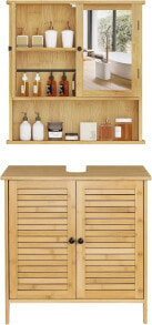 Купить товары для дома EUGAD: Badschrank Set Widad(2er Set)