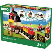 Train track Brio Farm Railway Set