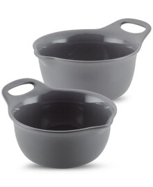 Rachael Ray 2-Pc. Ceramic Mixing Bowl Set