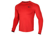 Nike Pro 修身版型长袖训练上衣 男款 红色 / Тренировочная одежда Nike Pro BV5595-657