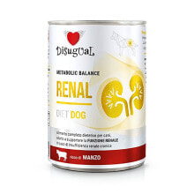 Купить товары для собак DISUGUAL: DISUGUAL Renal Diet Beef 6x400g Wet Dog Food