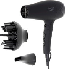 Hair dryers and hair brushes