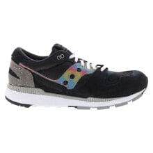 Купить черные мужские кроссовки Saucony: Saucony Azura S70494-2 Mens Black Suede Lace Up Lifestyle Sneakers Shoes