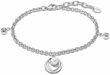 Fashion steel bracelet with pearl PrivilegeLS1992-2 / 1