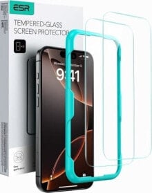 ESR Szkło hartowane ESR Tempered Glass 2-PACK na iPhone 16 - przezroczyste