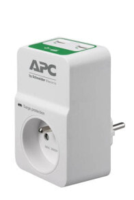 Умные удлинители и сетевые фильтры APC PM1WU2-FR сетевой фильтр 1 розетка(и) 230 V Белый
