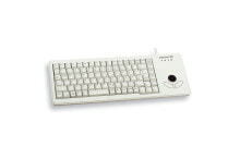 Клавиатуры cHERRY XS Trackball клавиатура USB QWERTY Американский английский Серый G84-5400LUMEU-0