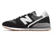 New Balance NB 996 低帮 跑步鞋 男女同款 黑白 D宽 / Кроссовки New Balance NB 996 D CM996SMB