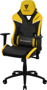 ThunderX3 TC5 Air Tech Универсальное игровое кресло Мягкое сиденье Черный, Желтый TC5BY