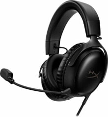 Купить наушники и гарнитуры HyperX: HyperX Cloud III Wired Gaming Headset - Black (PC, PS5, Xbox Series X|S)