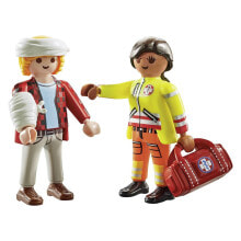 PLAYMOBIL Paramedic With Patient Construction Game