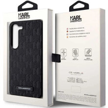 KARL LAGERFELD KLHCS24SSAKLHPK S24 S921 Saffiano Mono phone case