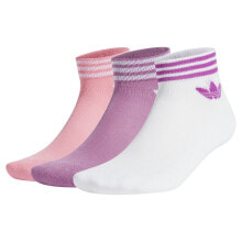 ADIDAS ORIGINALS Island Club Trefoil short socks 3 pairs