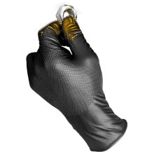 Disposable Gloves JUBA Box Powder-free Black Nitrile (50 Units)