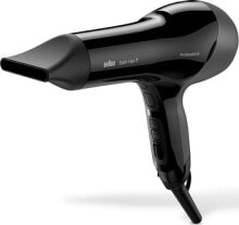 Hair dryers and hair brushes