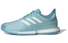 adidas Solecourt Parley 防滑透气网球鞋 绿白 / Кроссовки теннисные Adidas Solecourt CG6339