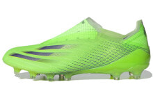 adidas X Ghosted+ AG 耐磨防滑 低帮足球鞋 绿 / Кроссовки футбольные Adidas X FY2962