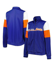 G-III 4Her by Carl Banks women's Blue New York Knicks Change Up Full-Zip Track Jacket