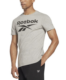 Синие мужские футболки и майки Reebok (Рибок)