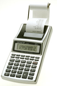 Школьные калькуляторы genie LP 20 калькулятор Настольный Печатающий Черный, Серебристый 10644