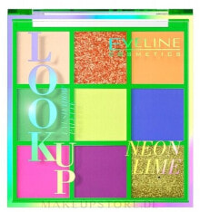 Lidschatten-Palette - Eveline Cosmetics Look Up Neon Eyeshadow Palette