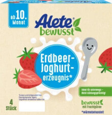 Joghurt und Erdbeere ab dem 10. Monat, 4x100g, 0,4 kg