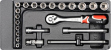 Наборы ручных инструментов Лоток для инструментов Yato YT-5542 на 22 предмета