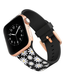 WITHit dabney Lee Daisy Darling Silicone Band Compatible with 42/44/45/Ultra/Ultra 2 Apple Watch