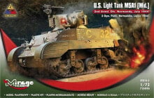 Сборная модель или аксессуар для детей Mirage Lekki Czołg 'M5A1' Normandia - 217514