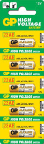 Батарейки и аккумуляторы для фото- и видеотехники GP Batteries High Voltage 23A Батарейка одноразового использования Щелочной 10023AC5
