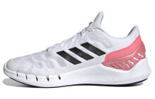 adidas Climacool Ventania 清风 减震防滑 低帮 跑步鞋 女款 白黑粉 / Обувь спортивная Adidas Climacool Ventania для бега