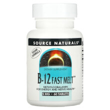 B-12 Fast Melt, 5 mg, 60 Tablets