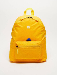 Мужские рюкзаки aRTSAC jakson single pocket large backpack in yellow
