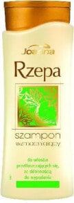 Шампуни для волос joanna Turnip Energizing Shampoo Тонизирующий шампунь с экстрактом репы для жирных волос 400 мл