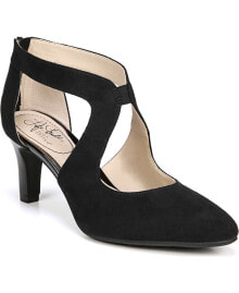 Черные женские туфли на каблуке